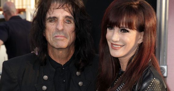 Alice Cooper e sua esposa, Sheeryl Goddard