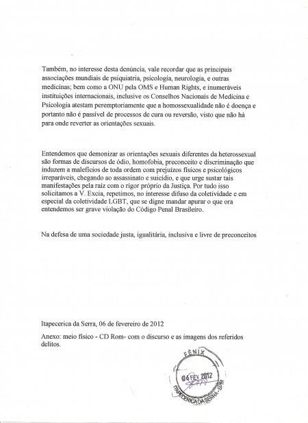Denuncia contra a Igreja Universal por charlatanismo