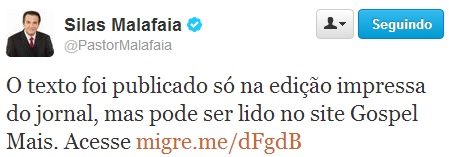 twitter silas malafaia