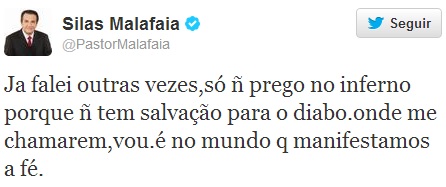 twitter pastor silas malafaia