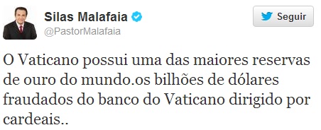 twitter pastor silas malafaia