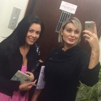 Rebeka Francis e Andressa Urach