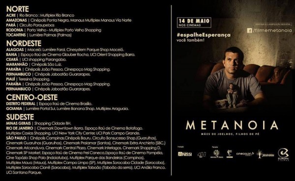 metanoia em cartaz