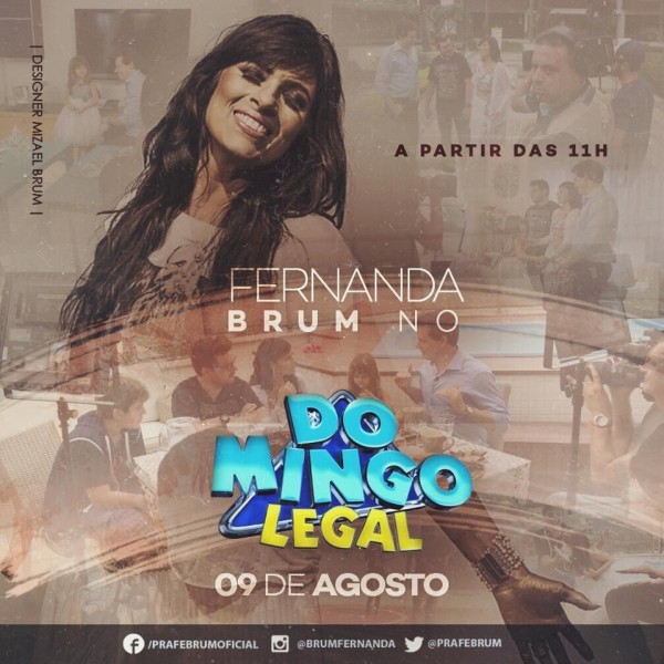 fernanda brum - domingo legal