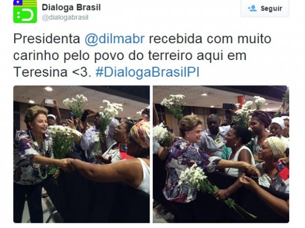 twitter - dilma rousseff - exu