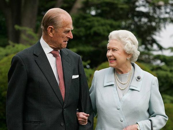 A rainha Elizabeth II e seu marido, Philip, duque de Edimburgo