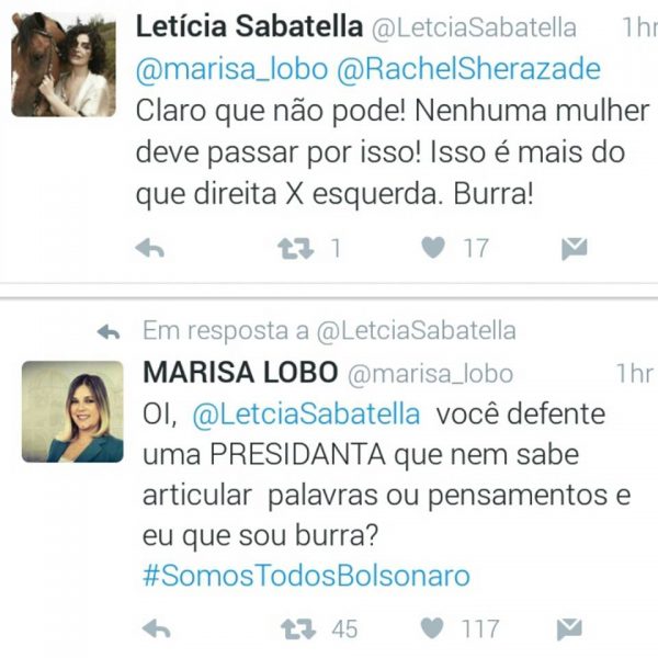 leticia sabatella x marisa lobo twitter2