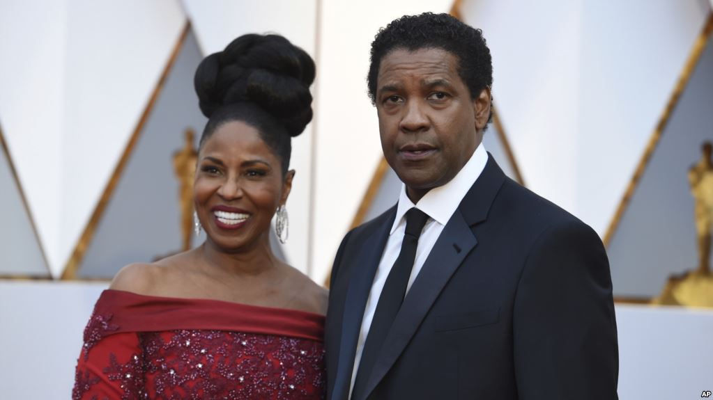 'Oro para que os jovens jamais percam o fogo', afirmou o ator Denzel Washington