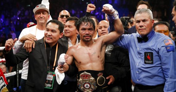 Ícone do boxe, Manny Pacquiao diz que é 'um instrumento' de Deus