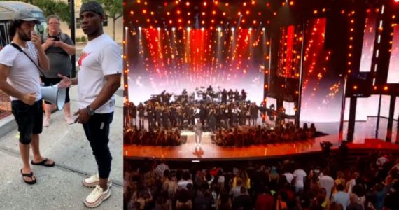 Kirk Franklin discutiu com o pregador de rua