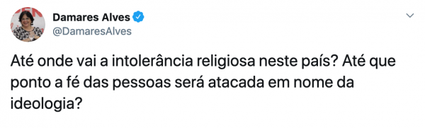 Em crítica a Damares Alves, juíza diz que atuação social de evangélicos é uma "desgraça"