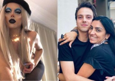 Site LGBT diz que filho de Eyshila, Lucas, teria publicado fotos vestido como drag queen