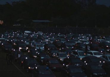 Congregação da Assembleia de Deus celebra 79 anos com quase 500 carros em culto drive-in