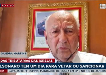 Jurista defende sanção ao projeto que anistia cobranças da Receita contra igrejas