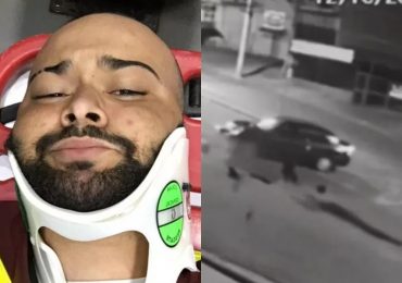 Motoboy sofre acidente impressionante e sai ileso pelas mãos de Deus