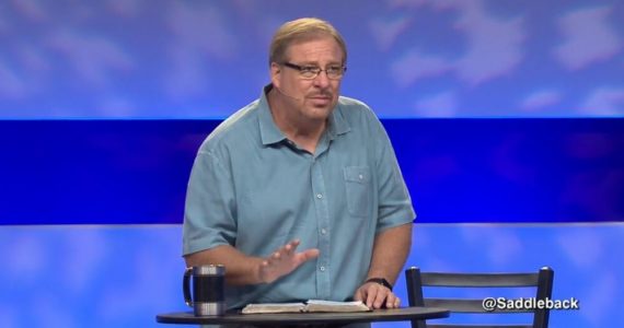 ‘Quando as coisas estão ruins, então voltamos para Deus’, constata pastor Rick Warren