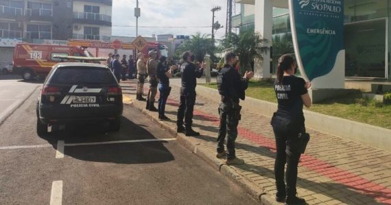 Militares fazem momento de oração por pacientes com coronavírus