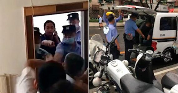 Blitz violenta: policiais chineses invadem culto, agridem pastor e prendem fiéis