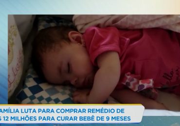 Família de bebê de 9 meses com Atrofia Muscular Espinhal faz campanha para custear tratamento