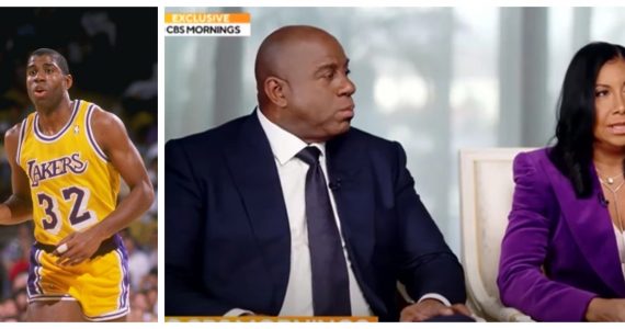 Magic Johnson louva a Deus por estar vivo 30 anos após ser diagnosticado com HIV