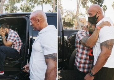 Ator ‘The Rock’ dá seu carro de presente a obreiro que atua em ações sociais de igreja