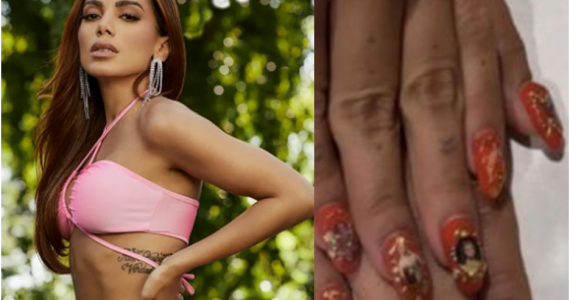 Pintura nas unhas: candomblecista, Anitta desperta ira de católicos