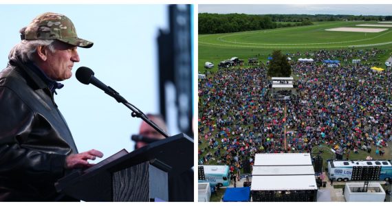 Há sede pelo Evangelho: 9 mil pessoas ouvem pregação de Franklin Graham debaixo de chuva