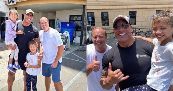 "Extraordinária humildade", diz pastor sobre ator Dwayne Johnson