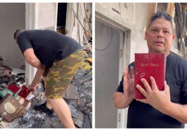 Incêndio destrói igreja recém-reformada, mas Bíblias ficam intactas: ‘Vamos reconstruir’