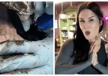 Após batismo, Kat von D cobre tatuagens ligadas ao ocultismo: ‘Não combinam com quem sou hoje’