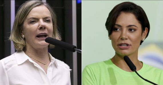 Em tom de ameaça, Gleisi acusa Michelle de 'manipulação da crença e da fé'