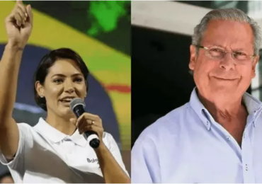 Evangélicos assombram PT: para Dirceu, Michelle Bolsonaro poderá ir à Presidência