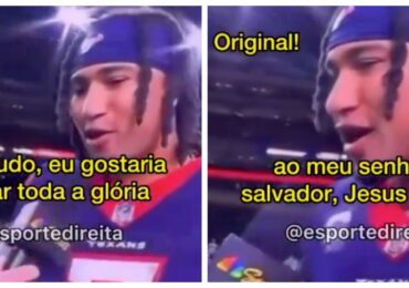 ‘Toda a glória ao Senhor Jesus’, diz jovem jogador ao bater recorde de décadas na NFL