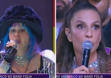 Em pleno Carnaval, Baby do Brasil prevê o apocalipse e Ivete reage: 'Não vou deixar'