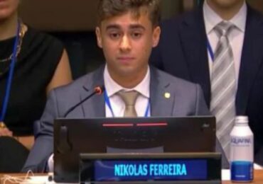 Discurso de Nikolas na ONU pregando resgate de valores é elogiado por Elon Musk: ‘Corajoso’