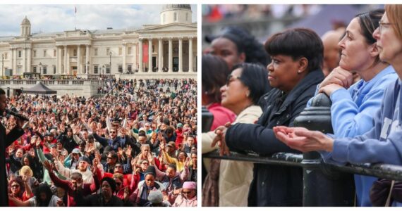 Evento evangelístico em Londres reúne 70 mil pessoas; milhares se renderam a Cristo