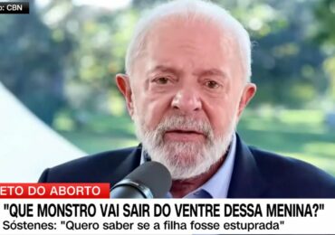 ‘Que monstro vai sair do ventre?’, diz Lula sobre bebês ao se posicionar contra PL 1904