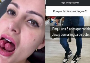 ‘Quero falar de Jesus com língua de cobra’, diz Andressa Urach sobre planos de abrir ‘igreja’