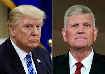 Com Trump, Graham adverte: “A América não será grande se dermos as costas a Deus”