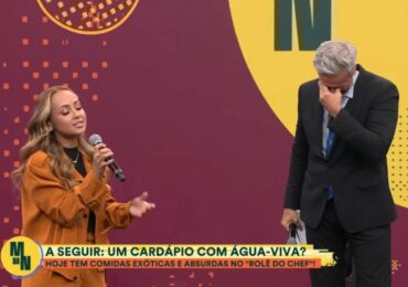 Otaviano Costa se emociona ao ouvir Bruna Karla cantar ‘A Casa é Sua’