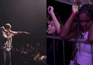 Show do trapper cristão Victin tem pregação e jovens se entregam a Jesus: 'Foi histórico'