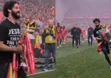 Alisson evangeliza em festa por título: ‘Jesus é o caminho, a verdade e a vida’