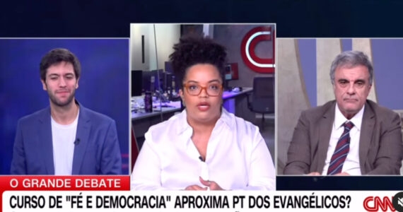 PT cria curso para evangélicos e comentarista da CNN debocha; Assista