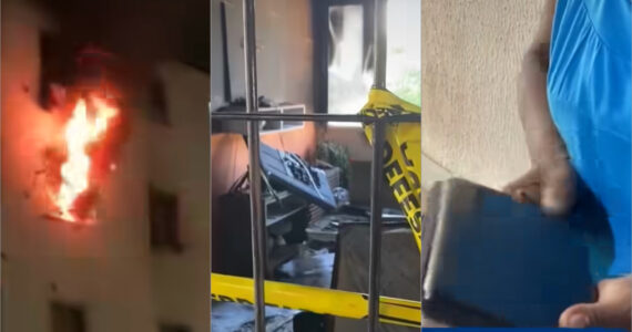 Incêndio destrói apartamento, mas chamas não queimaram a Bíblia da dona