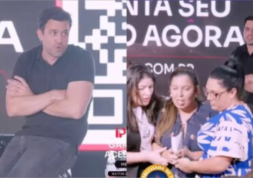 Vídeo: Pablo Marçal despreza ‘profecia’ e manda retirar mulher de evento