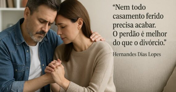 É difícil, mas possível, diz Hernandes Dias Lopes sobre casal divorciado se reconciliar