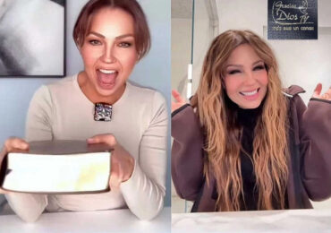 Thalía distribui 500 Bíblias e compartilha a fé cristã com seguidores nas redes sociais