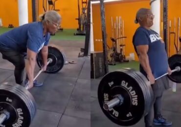 Levantadora de peso de 60 anos, Irmã Marluce usa fama em academia para evangelizar