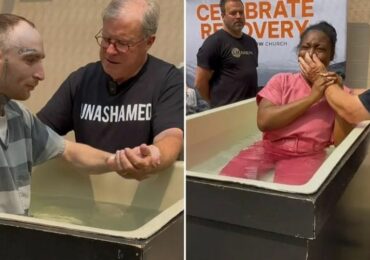 Ação de igrejas resulta em 170 presos batizados: ‘Seguir Jesus e não voltar atrás’