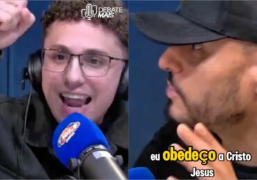 Debate entre humorista Mendigo e João Pedro Soares vira bate-boca: ‘Igual a Xuxa’